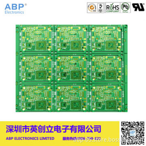 2-layer PCB with 1.6mm, 1/1oz Cooper Thickness and HASL (Lead-free) Finish, RoHS Mark